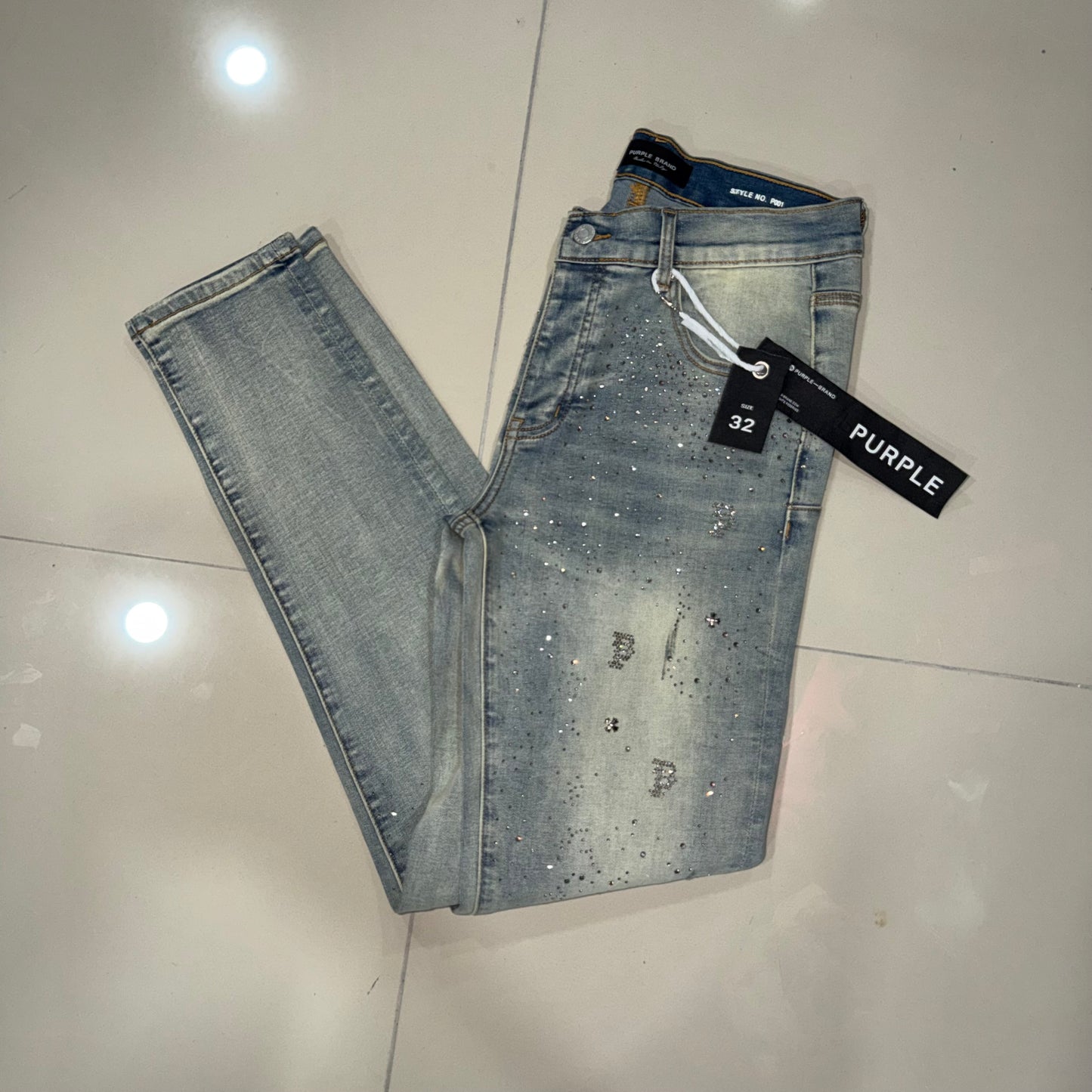 Purple Jeans Brillo