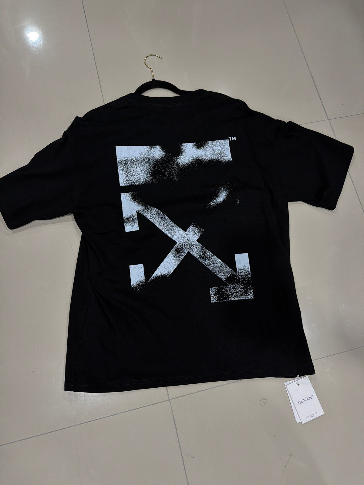 Off white blue black