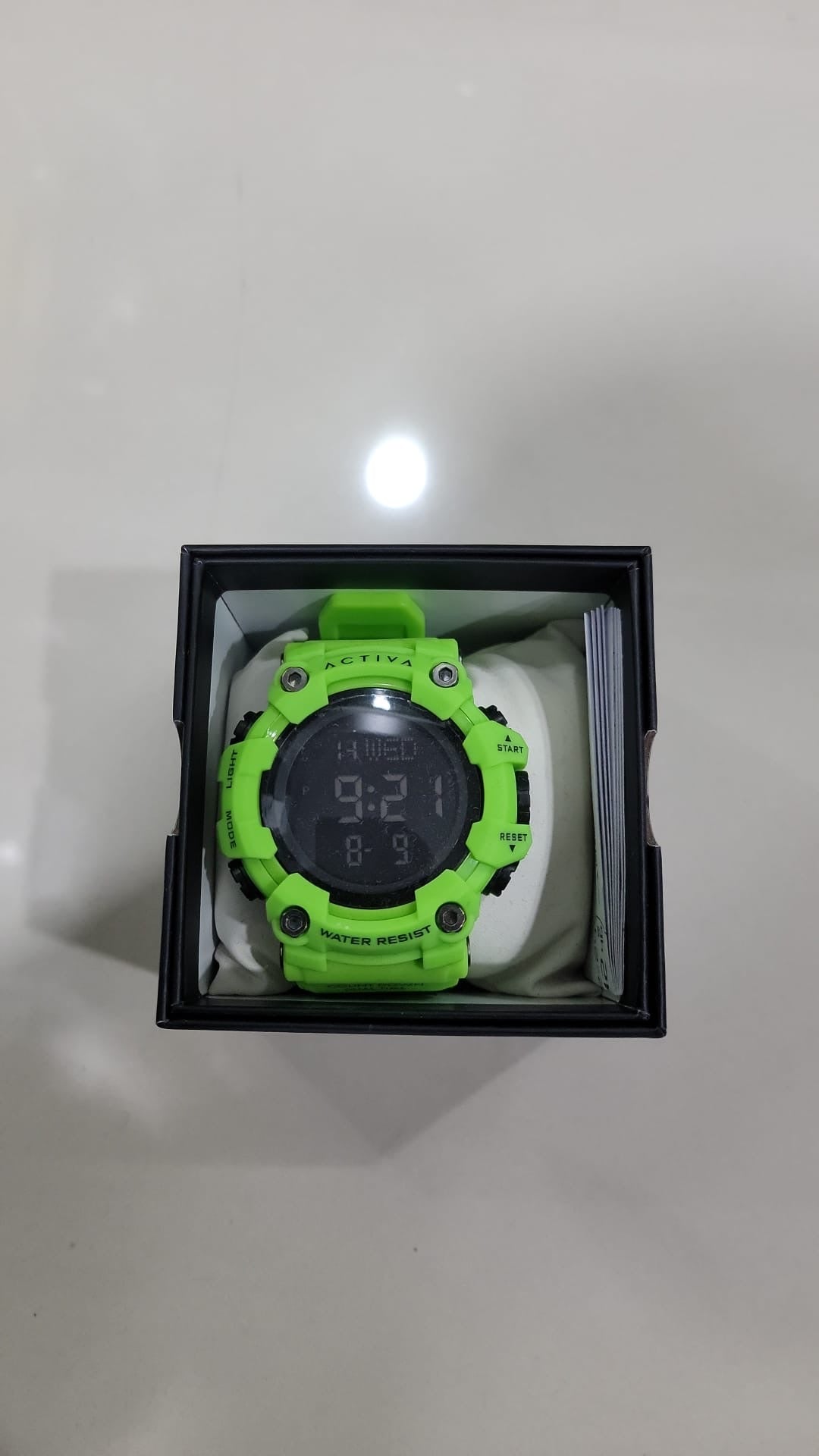 Reloj Activa Digital Verde Original