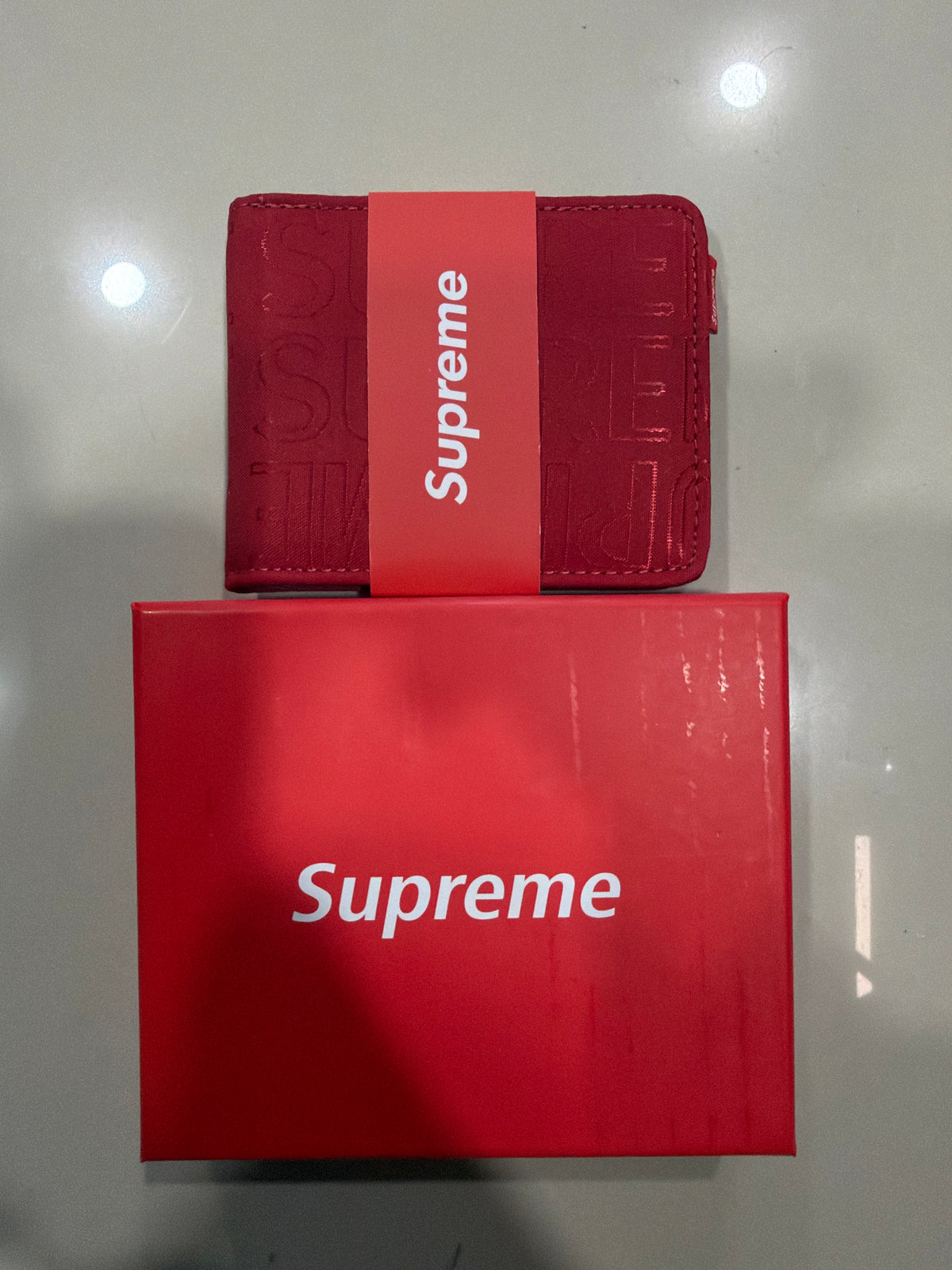 Wallet supreme roja