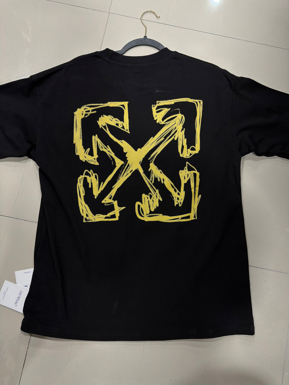 Off white black yellow 1