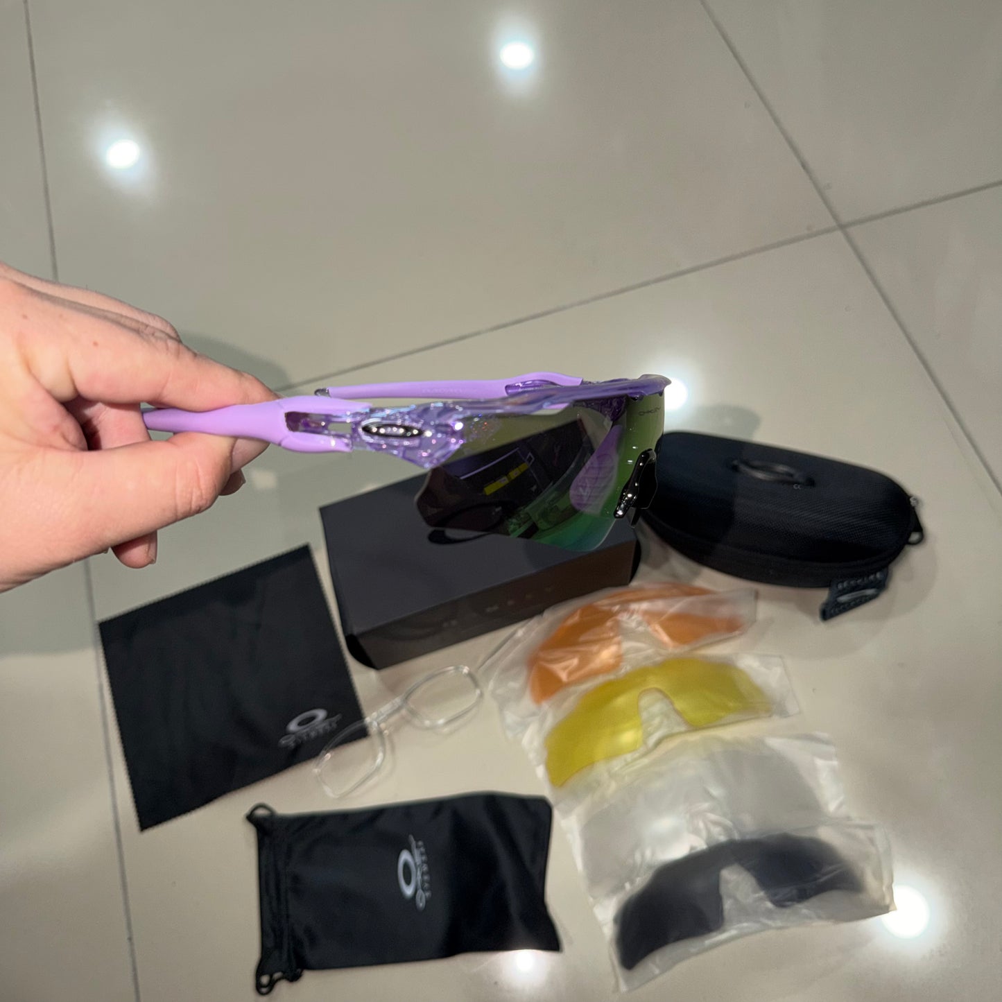 OAKLEY 5 lentes violeta
