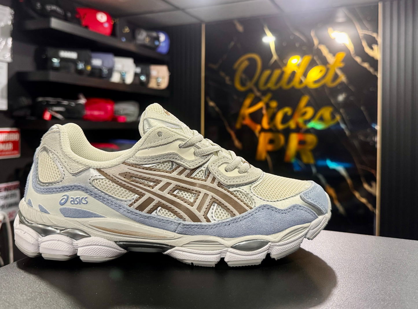 Asics gel nyc cream cloud grey