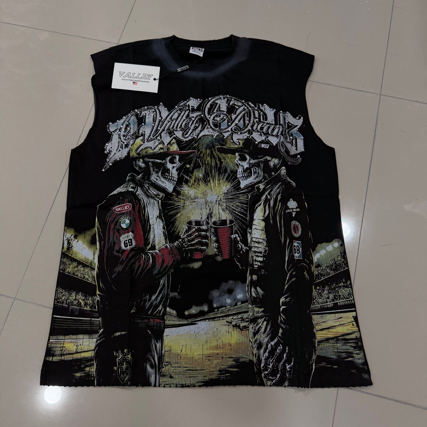 Valley skull sin mangas