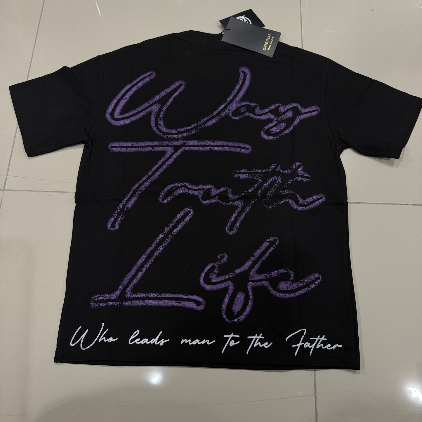 GLAZA God cruz violeta