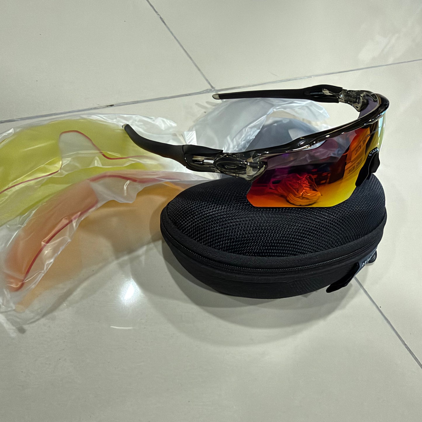 OAKLEY 5 lentes negras tintes 2