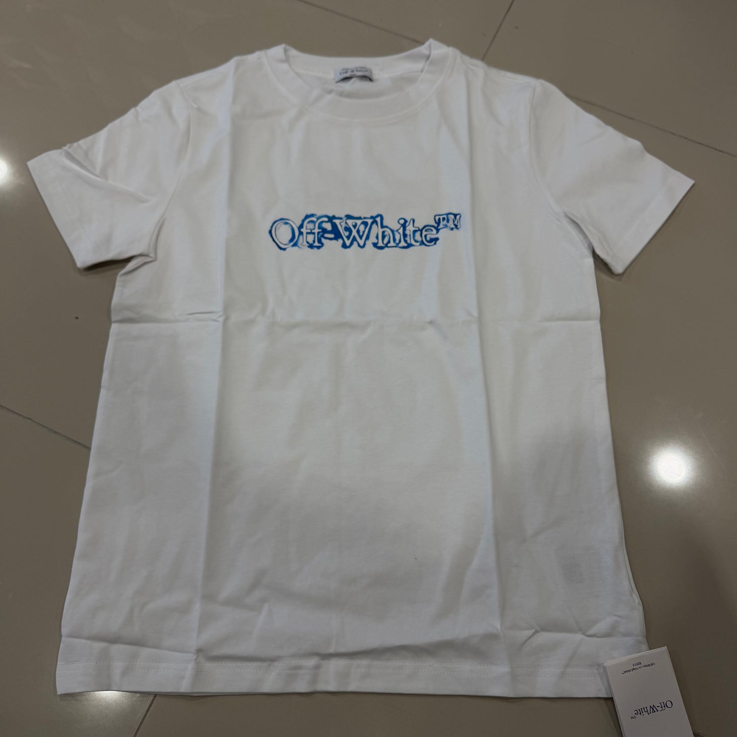 Off White Blanca azul