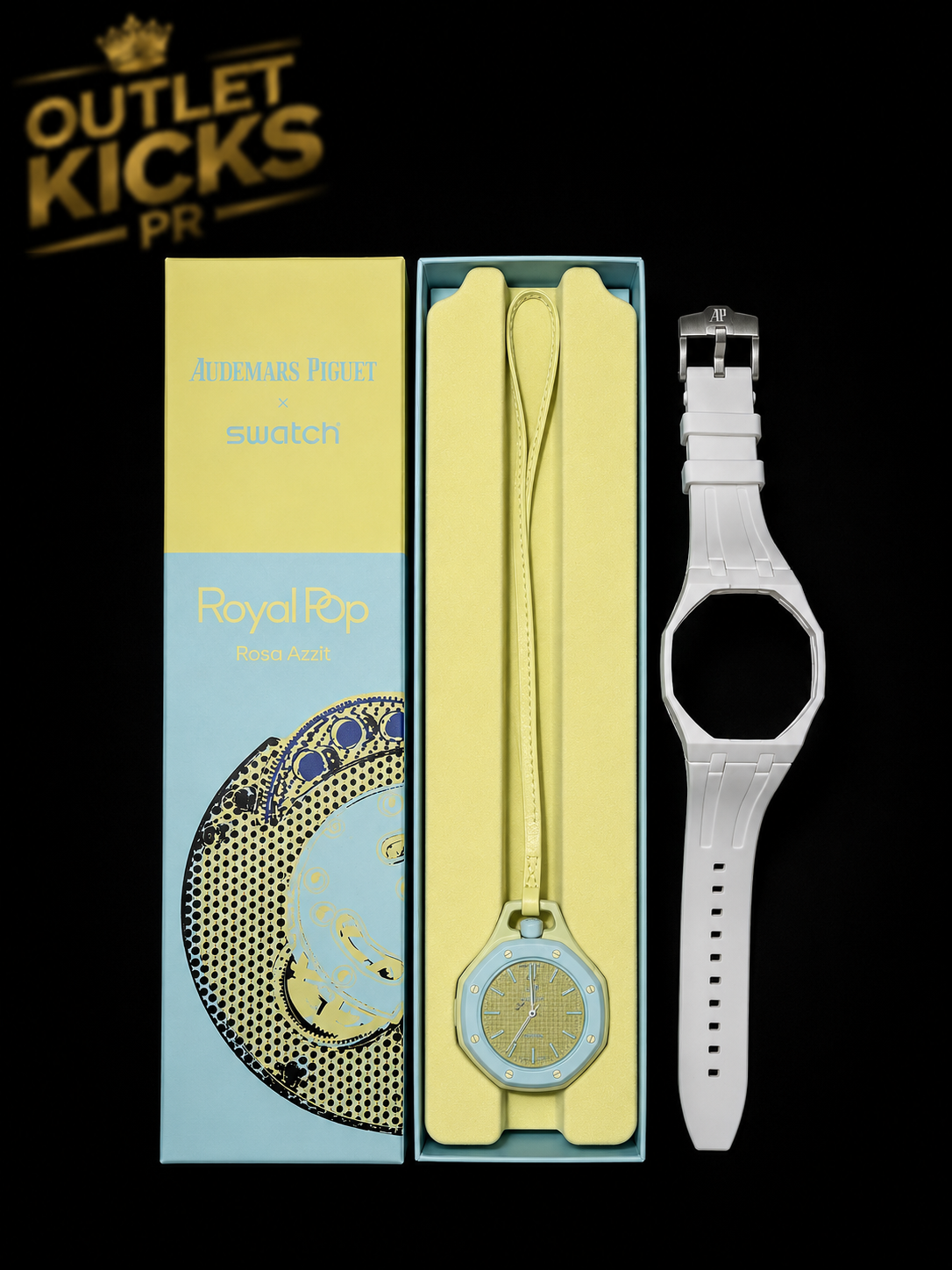 AP SWATCH ROYAL POP BLAUE ACHT