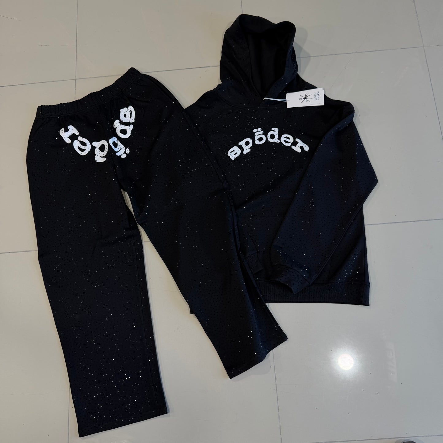 Conjunto Spyder Negro