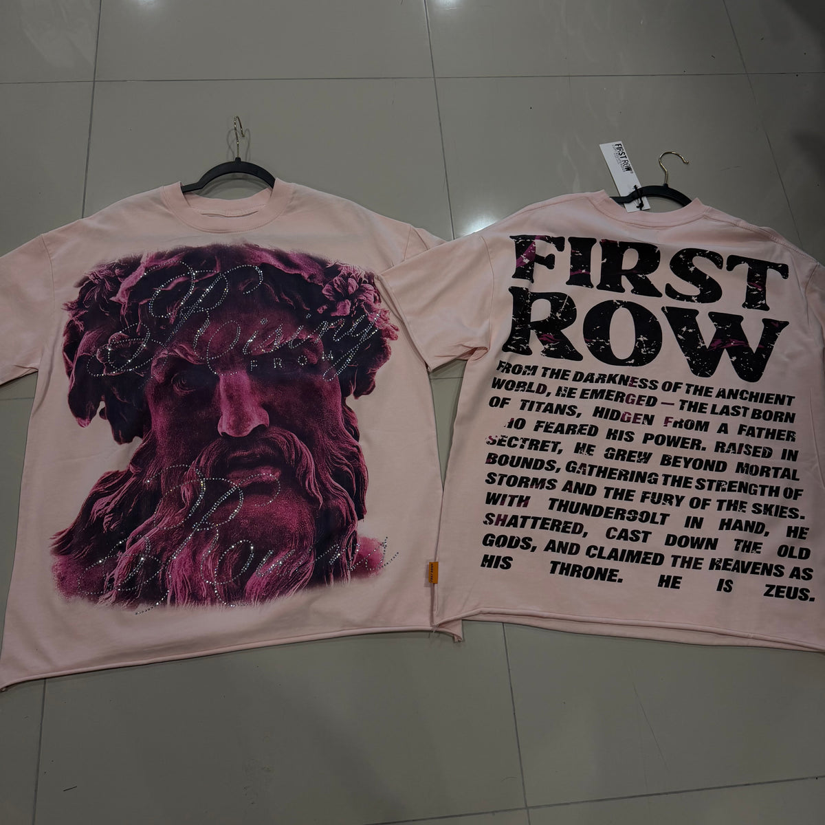 First Row Zeus Rosa