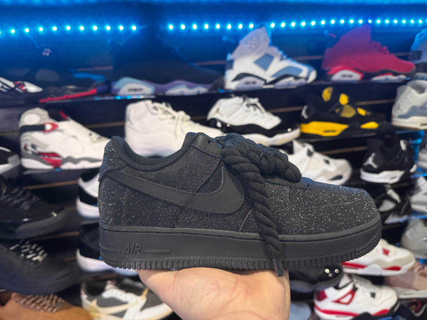 Nike Air Force 1 Black Ringstone