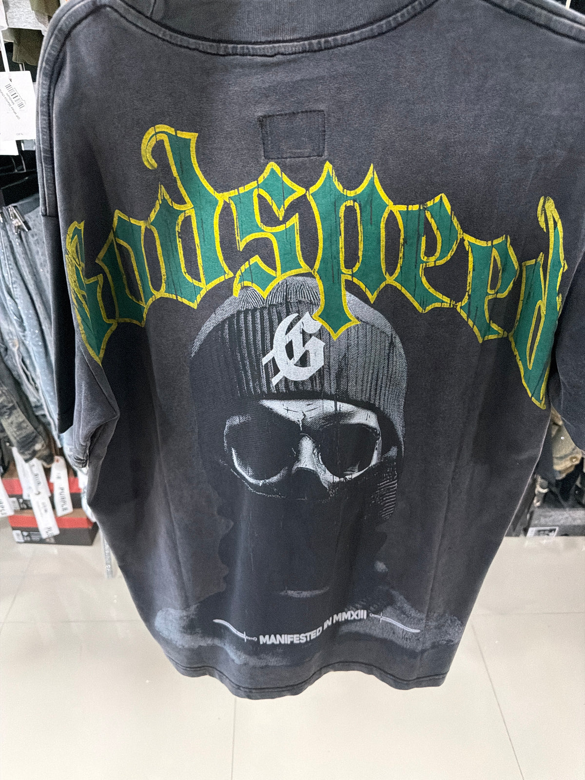 Godspeed lavado máscara