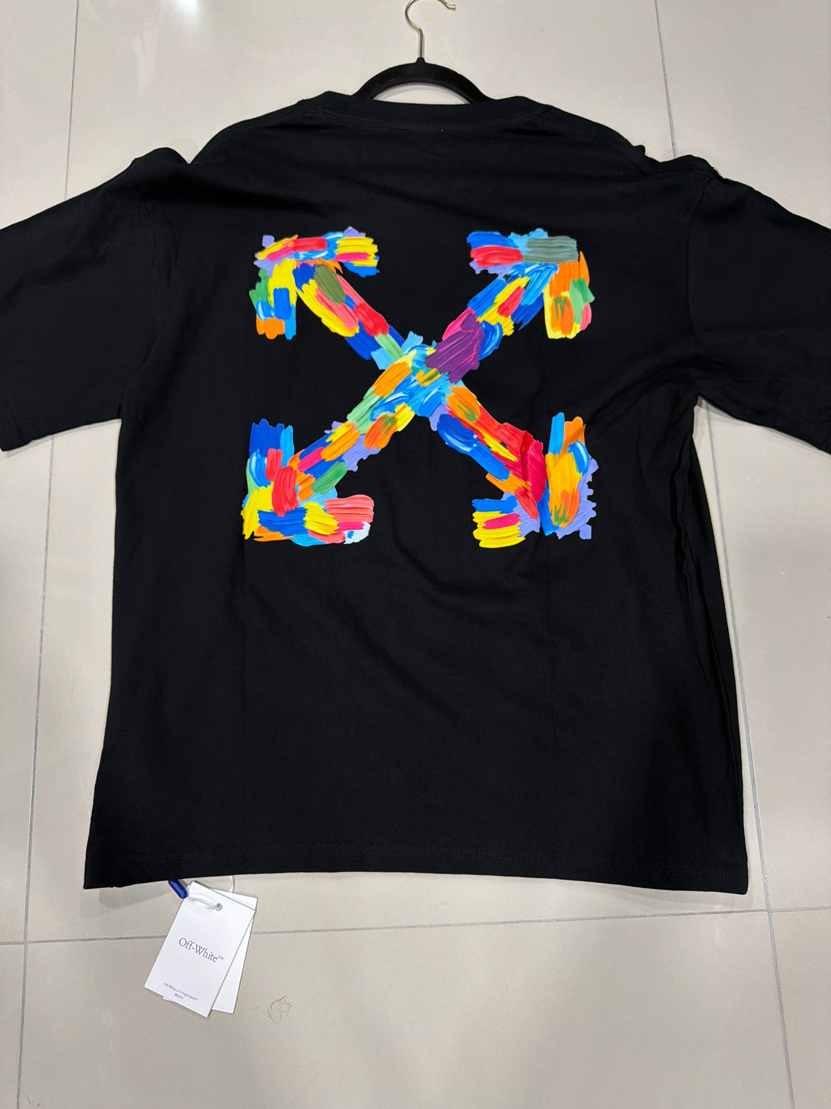 Off white black colors
