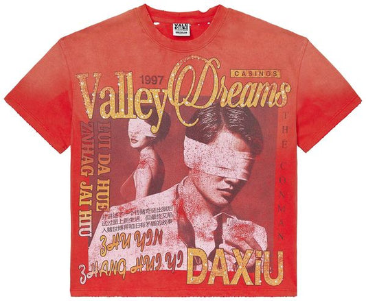 Tshirt Valley Dreams Red