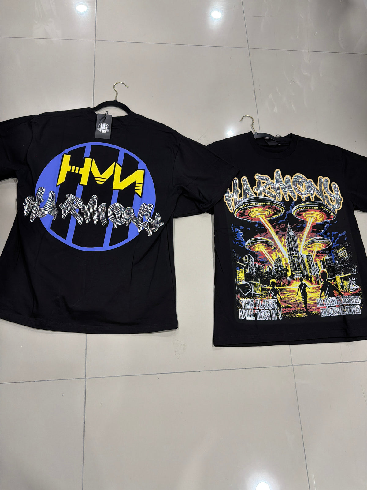 Harmony black yellow purple