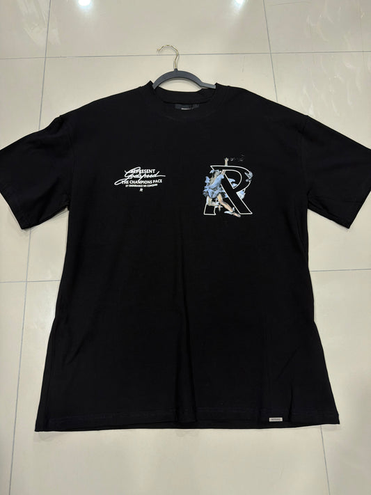 Represent black blue