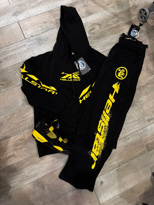 Conjunto Hellstar Black Yellow