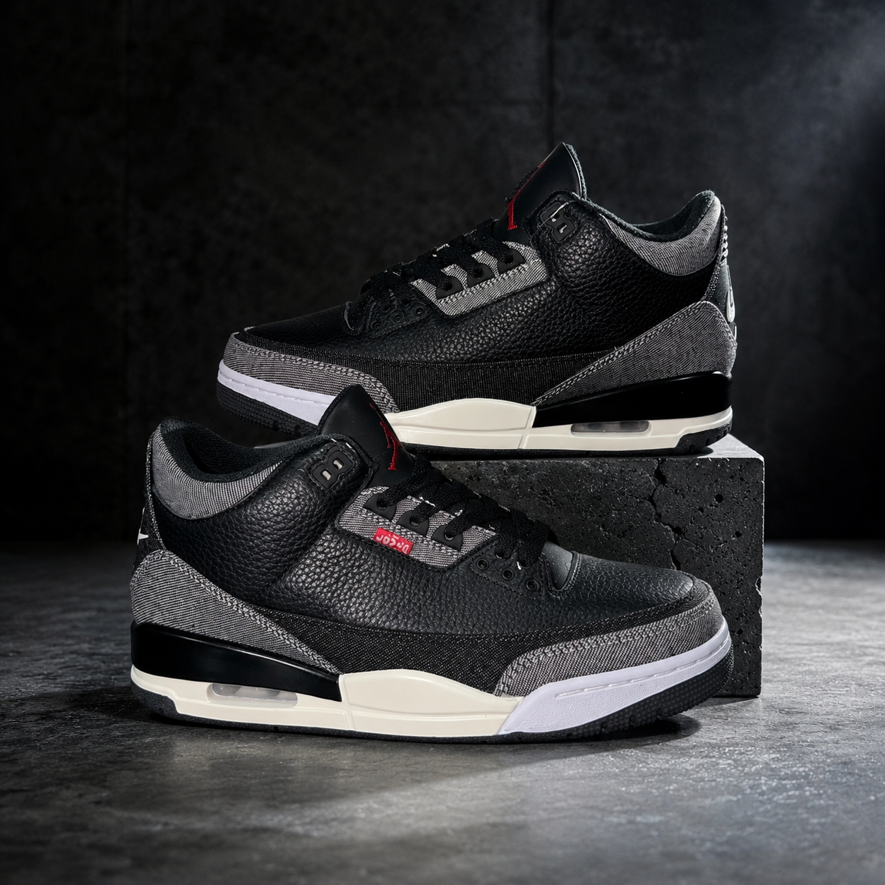 Jordan 3 Levi’s Black