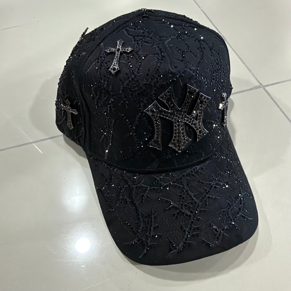 Gorra NY brillo