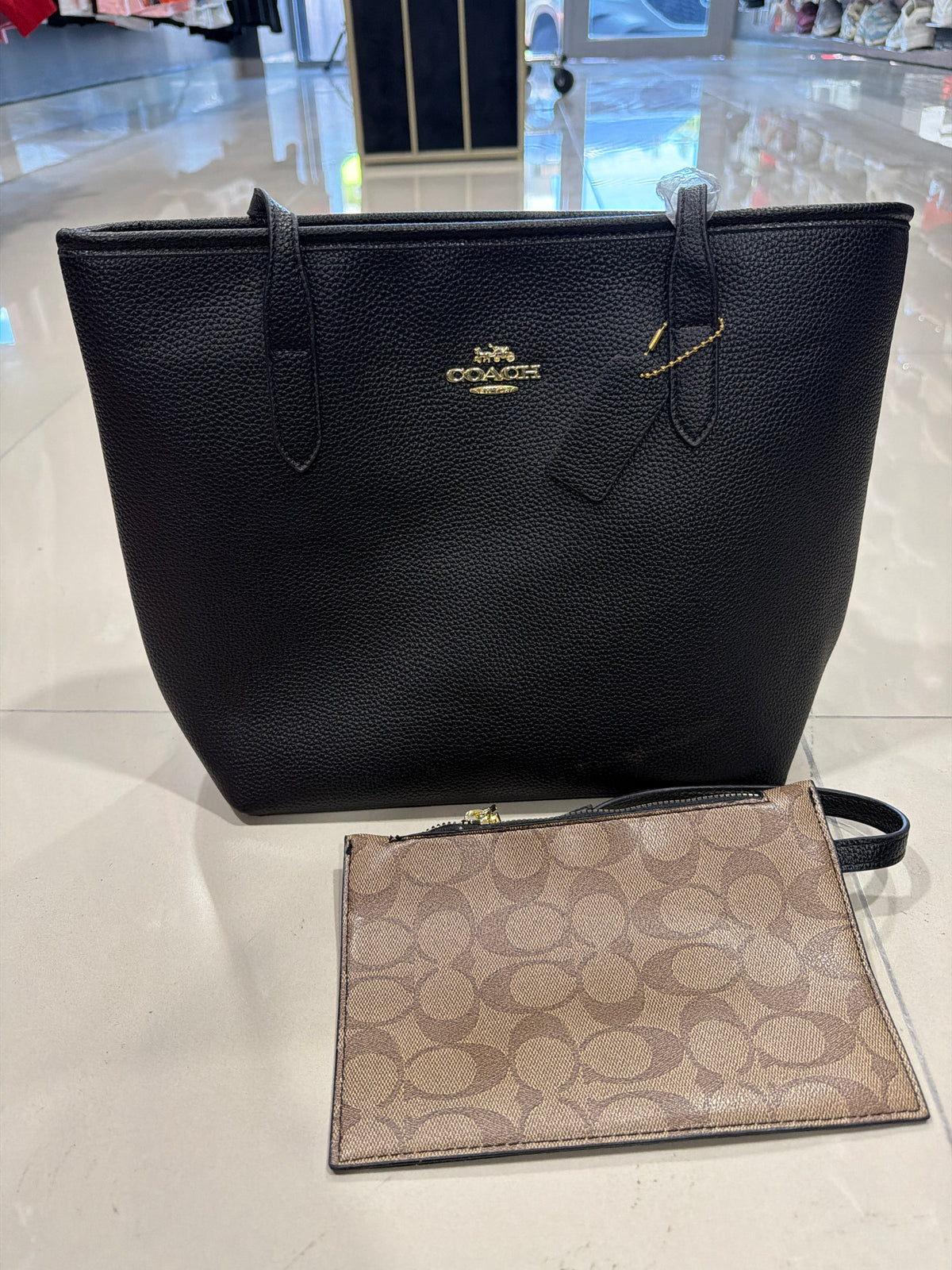 Coach Damas negra set 2
