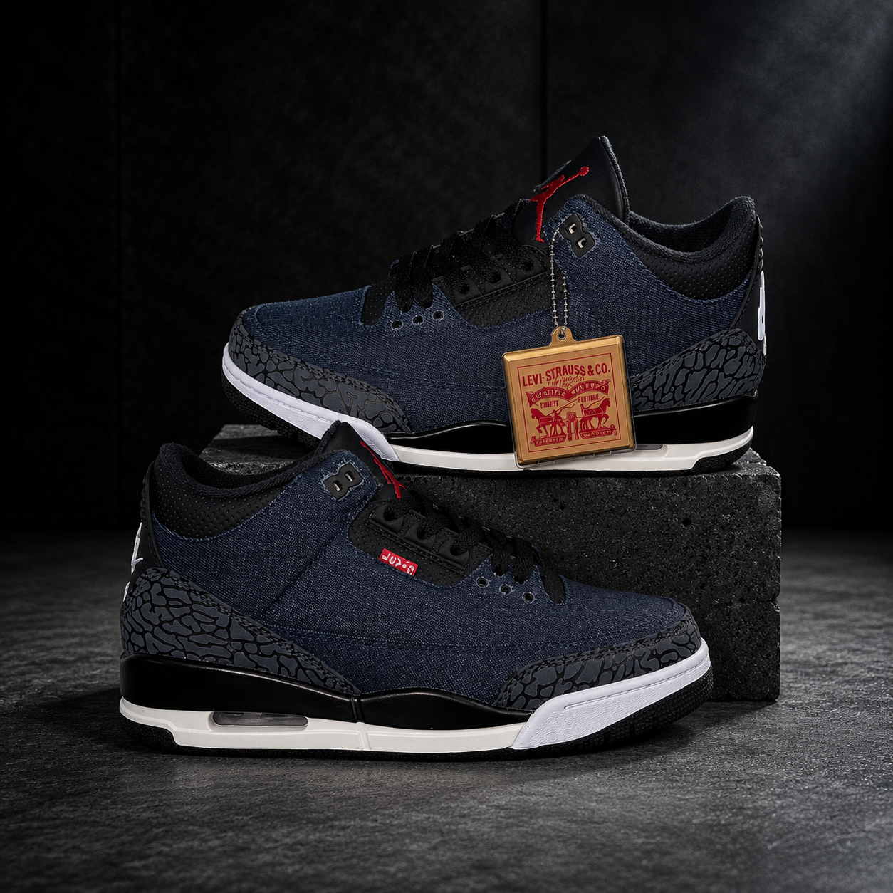 Jordan 3 Levi’s Jeans Blue
