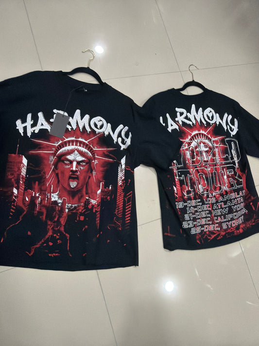 Harmony black red