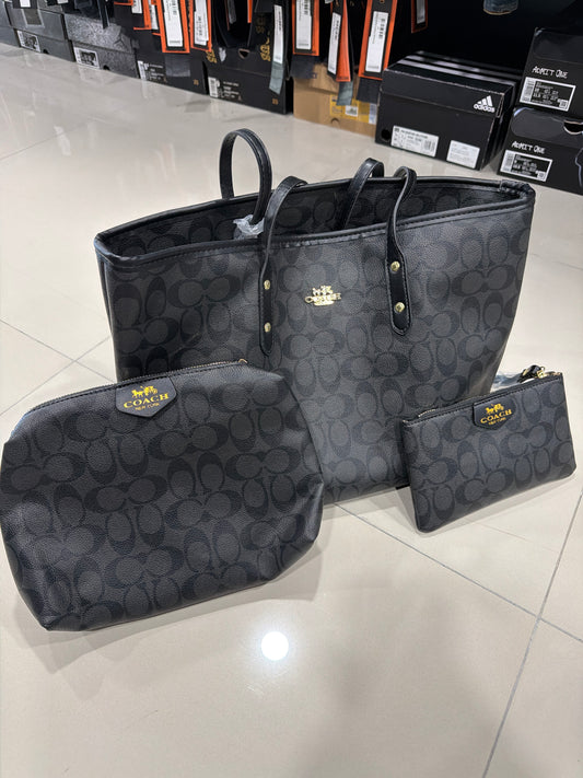 Coach Damas negra set 3