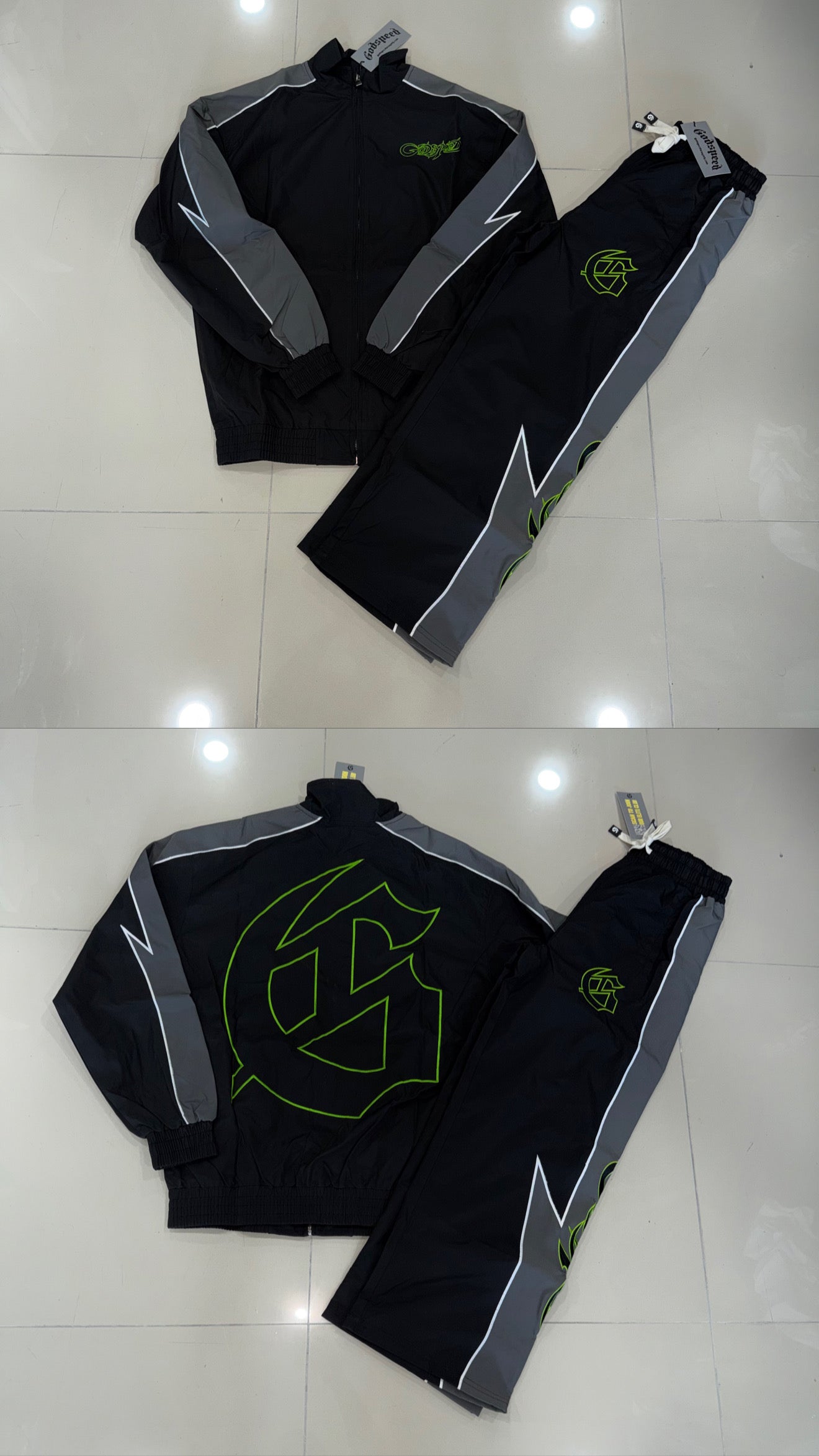 Conjunto Godspeed Black Green 003