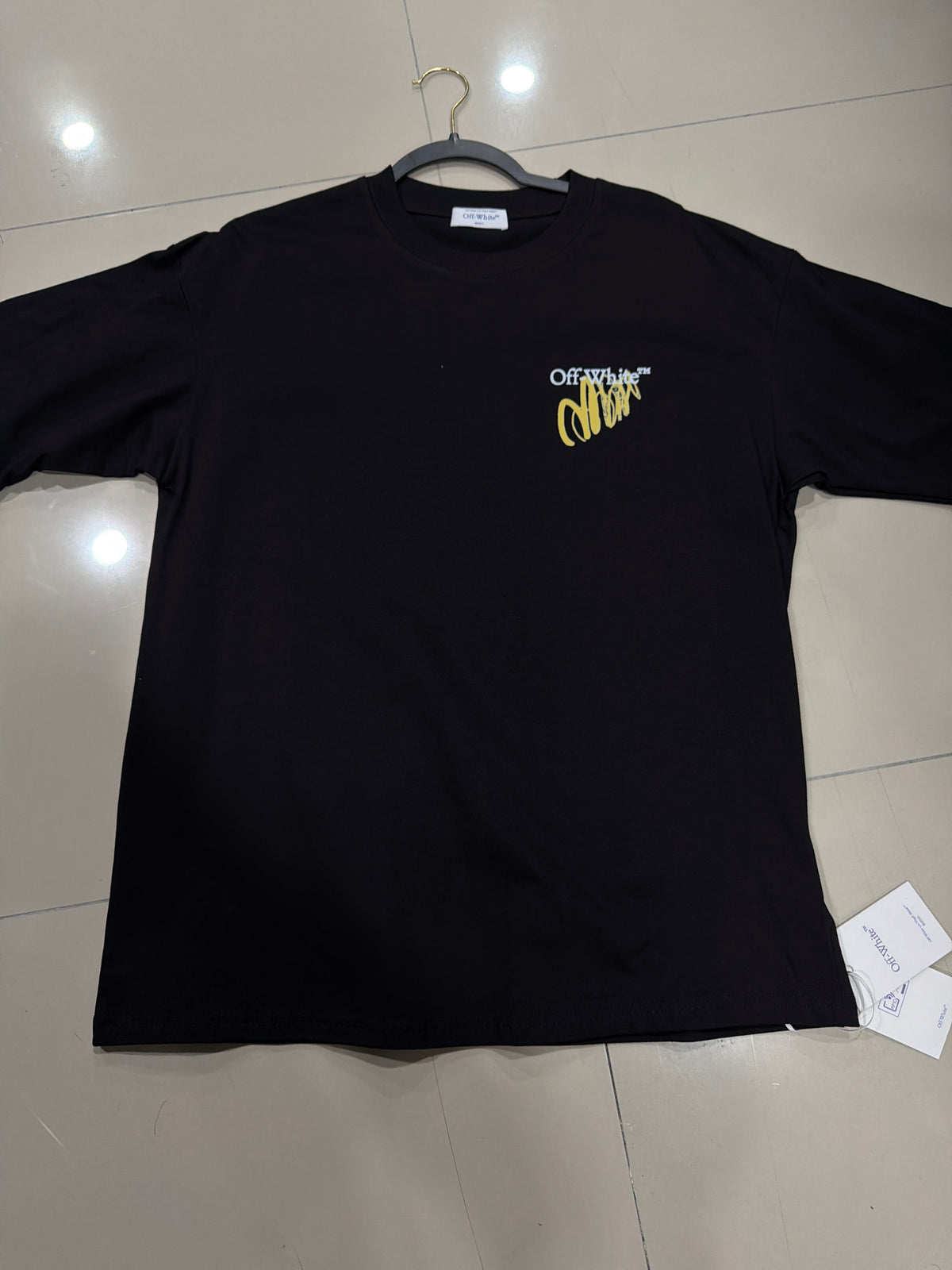 Off white black yellow 1