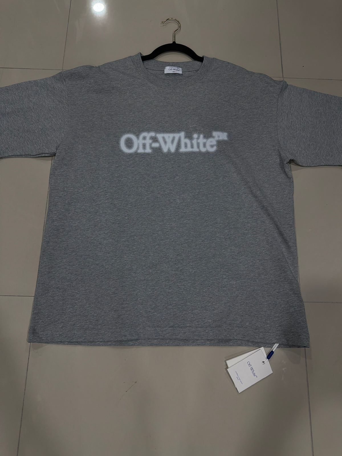 Off white gray white