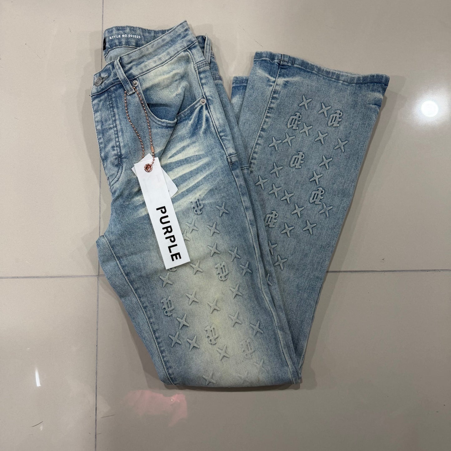 Purple Jeans Bordado