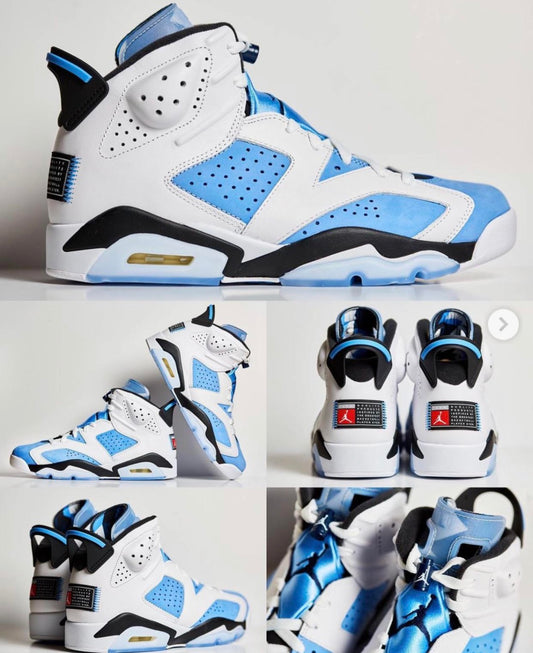 Jordan Retro 6 UNC (A LA MANO)