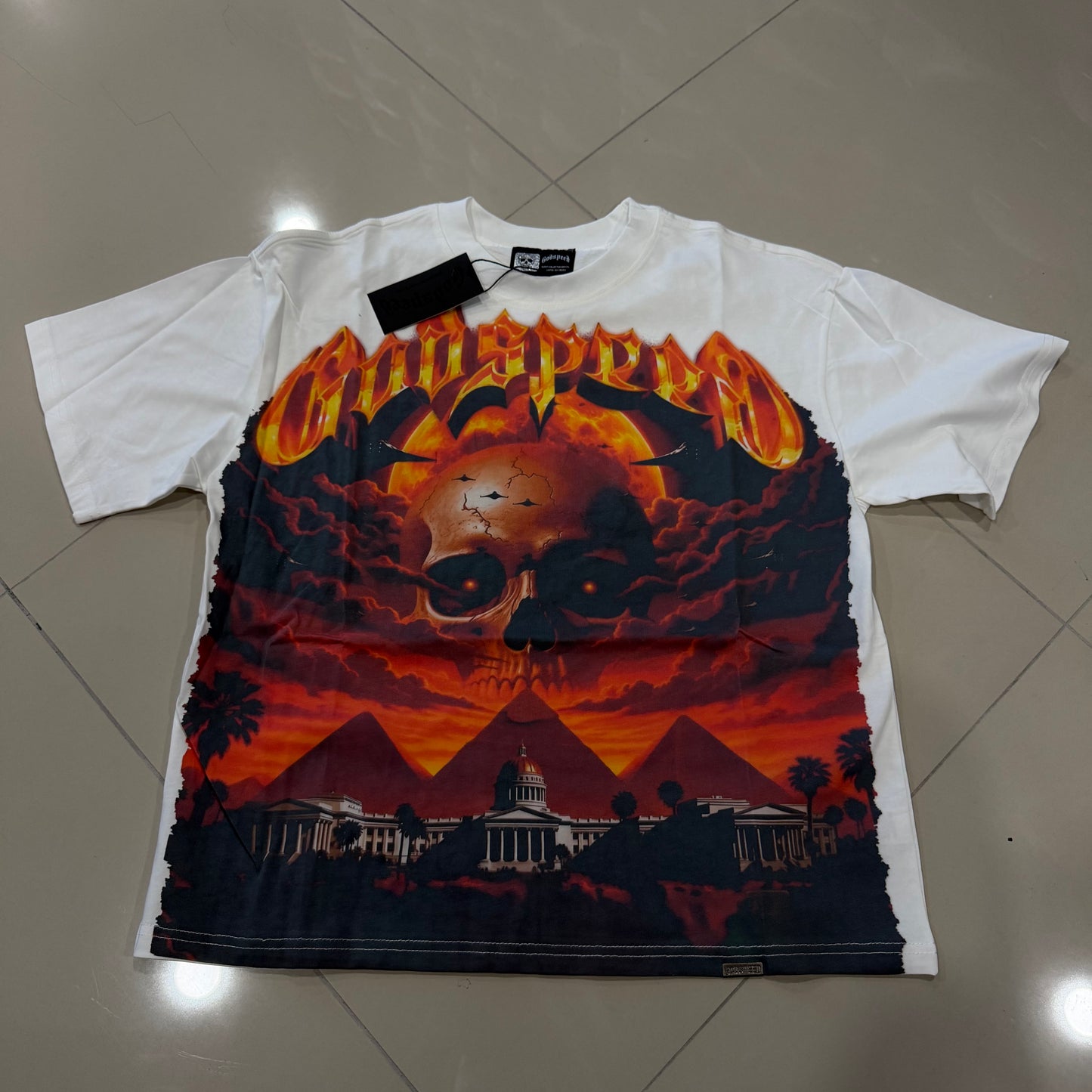 Godspeed blanca fuego cielo