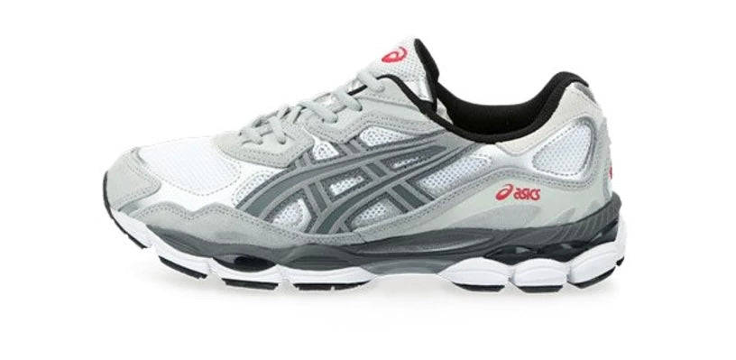 Asics Gel NY grey red white 2026