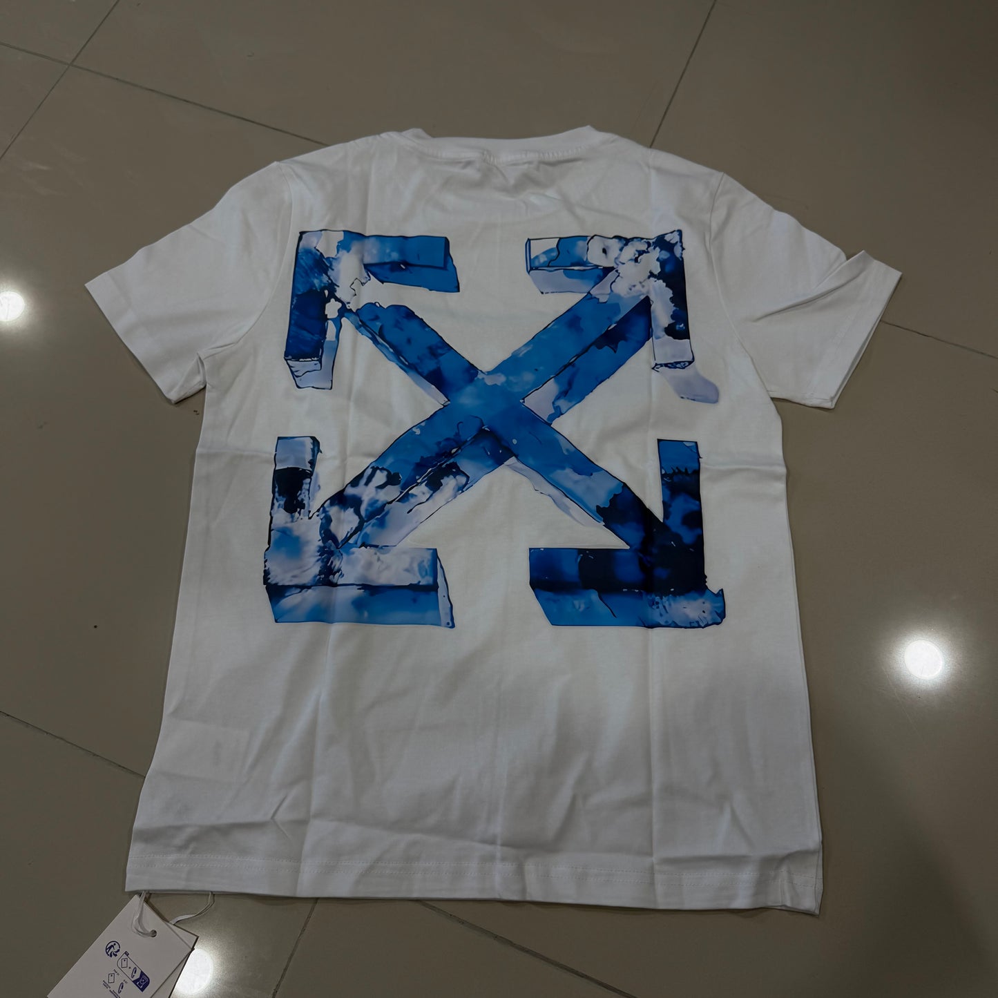 Off White Blanca azul