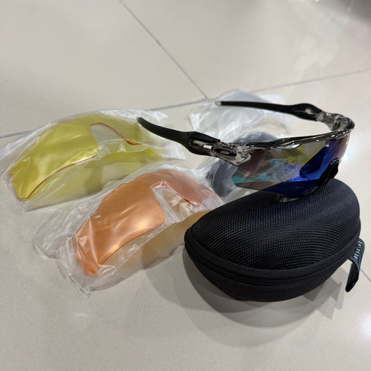 OAKLEY 5 lentes negras tinte black