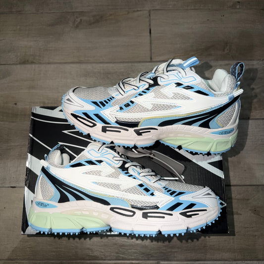 OFF WHITE BLUE GREEN WHITE