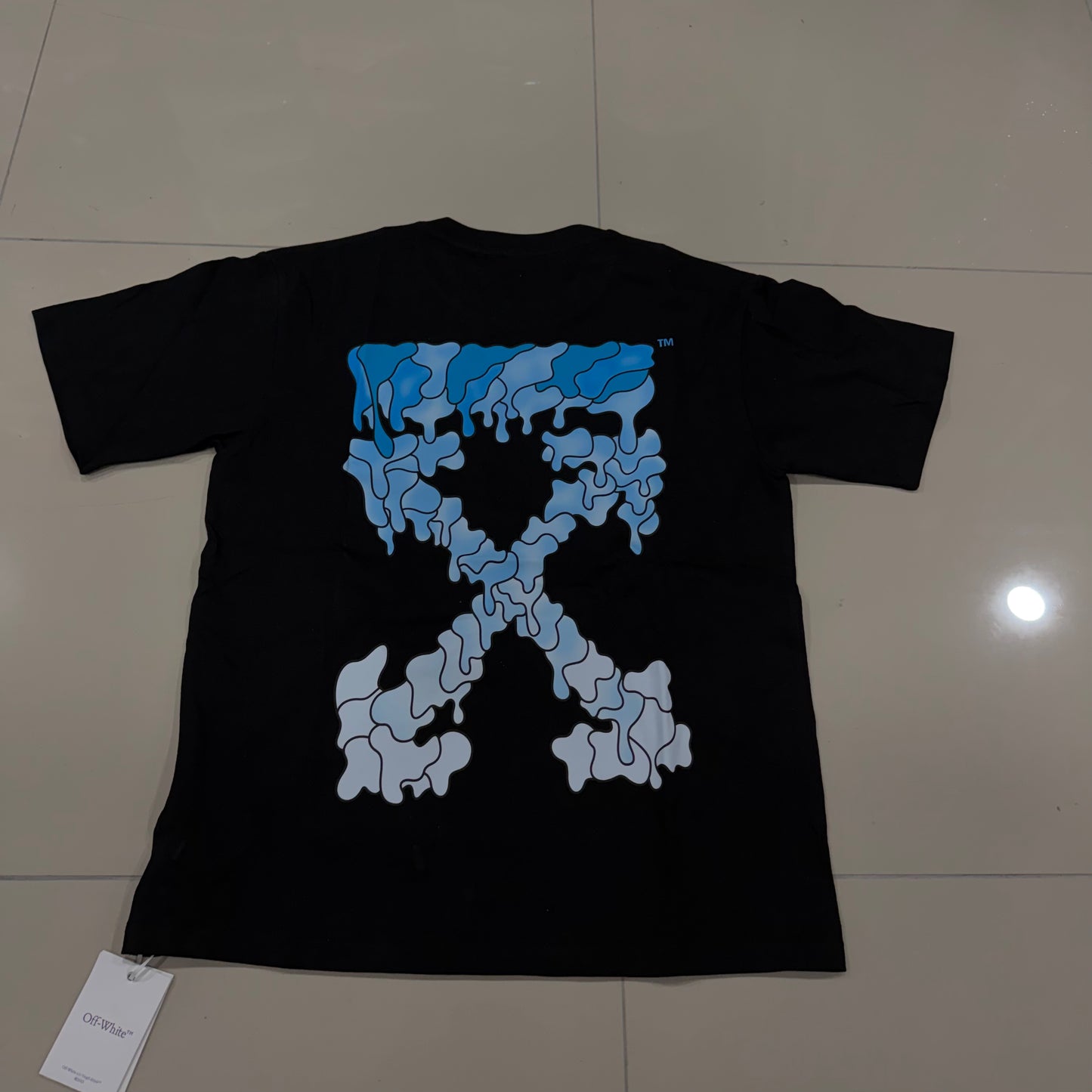Off white cloud black