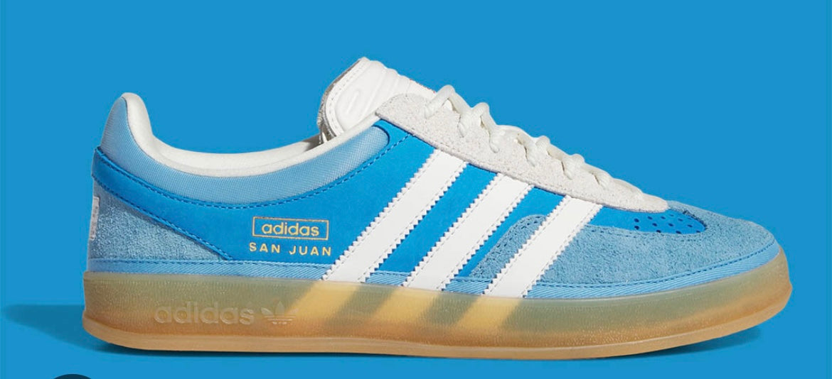 Adidas Samba Gazelle San Juan Bad Bunny  (A la mano)