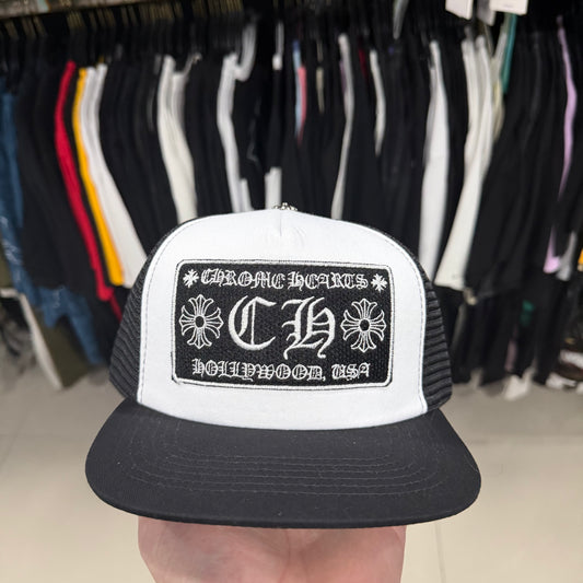 Gorra CHROME BLANCA Y NEGRA