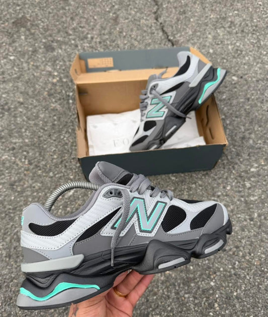 NB 9060 gray black turquesa