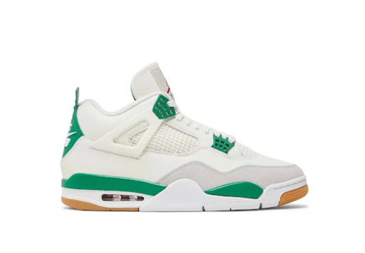 Jordan Retro 4 Green White SB (A LA MANO)