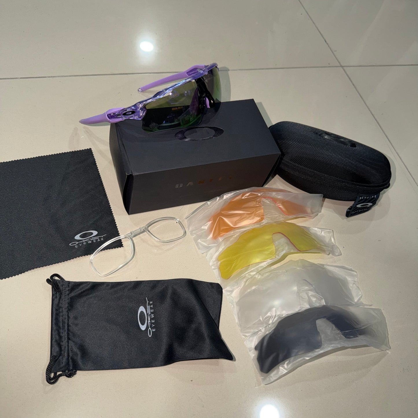 OAKLEY 5 lentes violeta