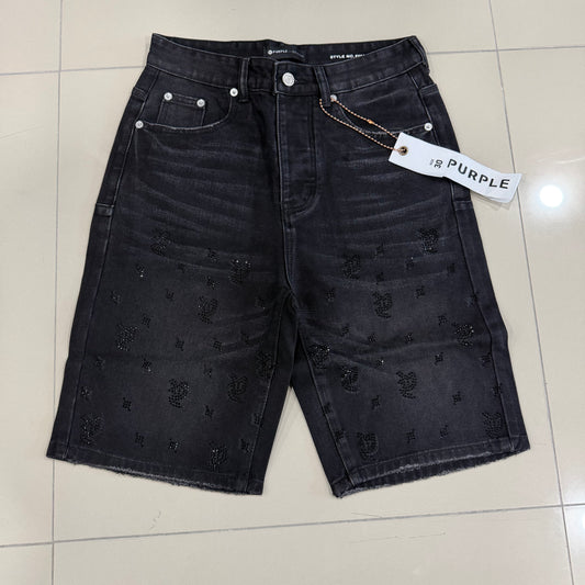 Purple Short Brillo 5 negro