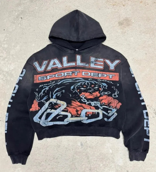 Hoodie Valley Red