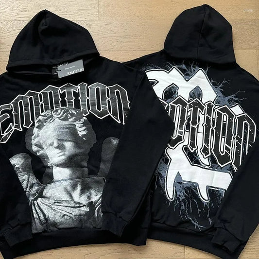 Hoodie Mixed Emotions Black