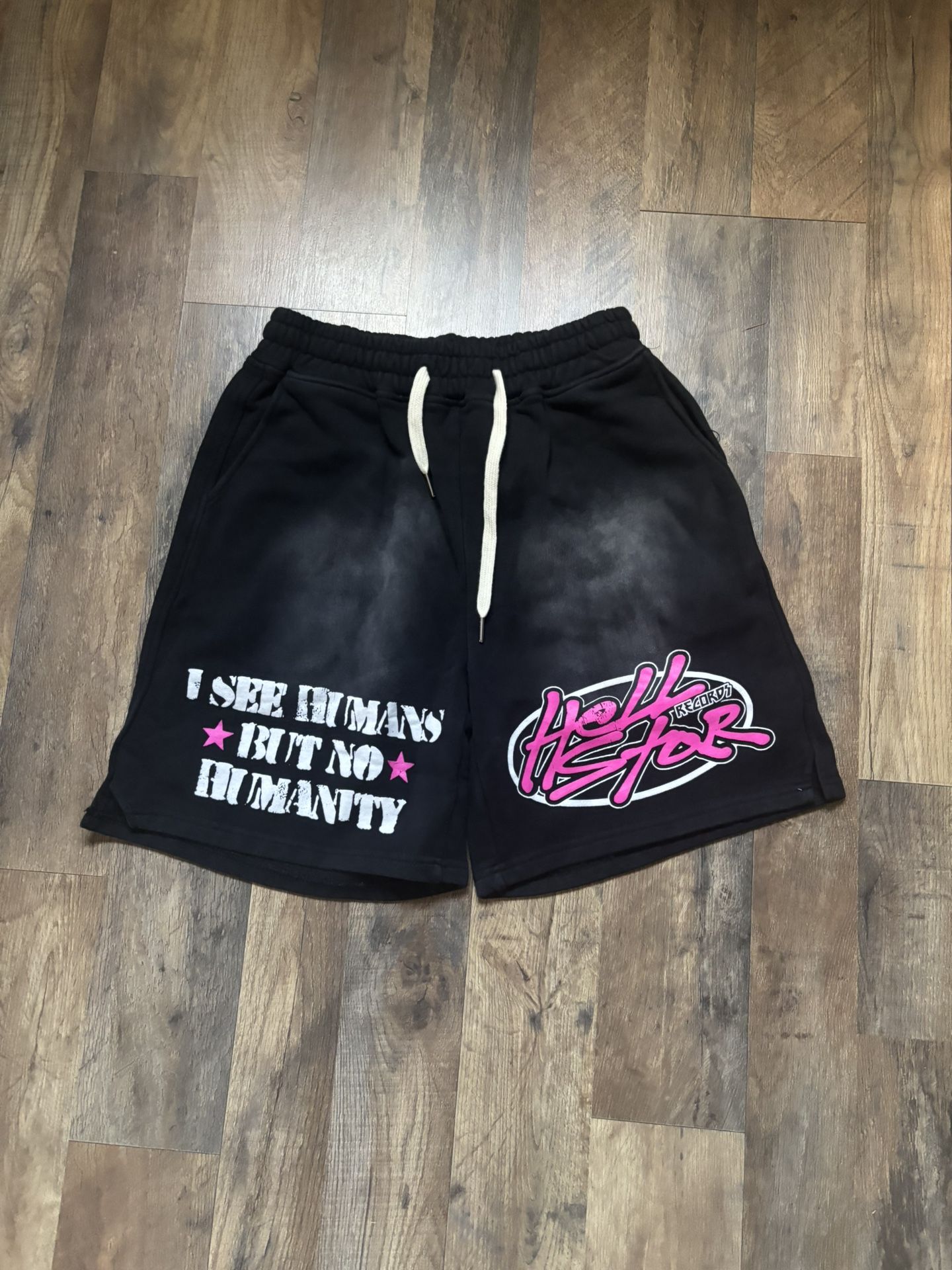 Shorts Hellstar Black Pink