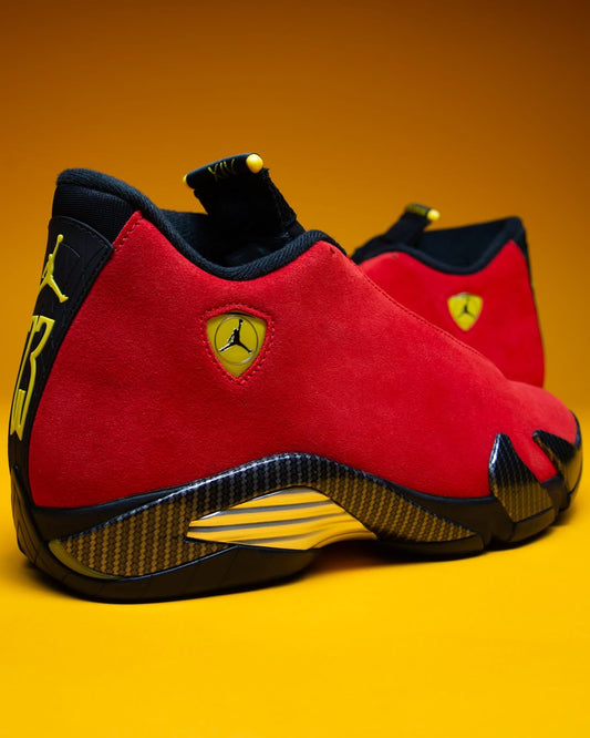 Jordan retro 14 Ferrari (POR PEDIDOS)