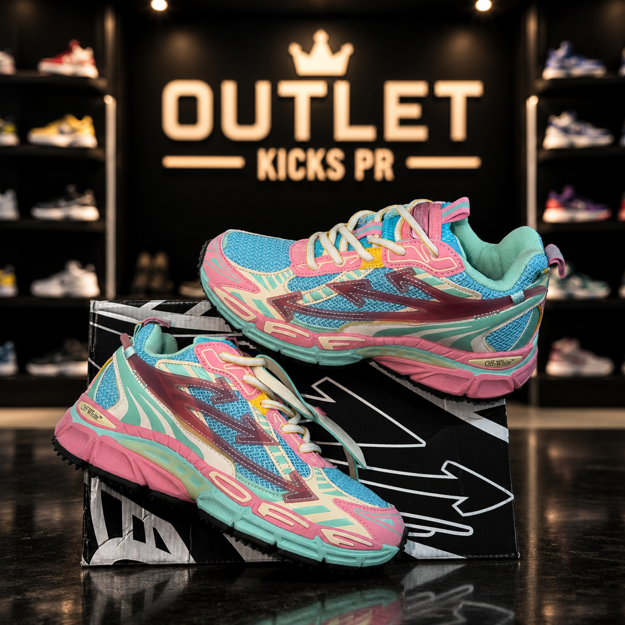 OFF WHITE COTTON CANDY