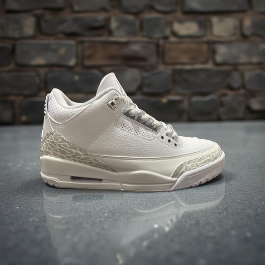 Jordan Retro 3 White (A LA MANO)